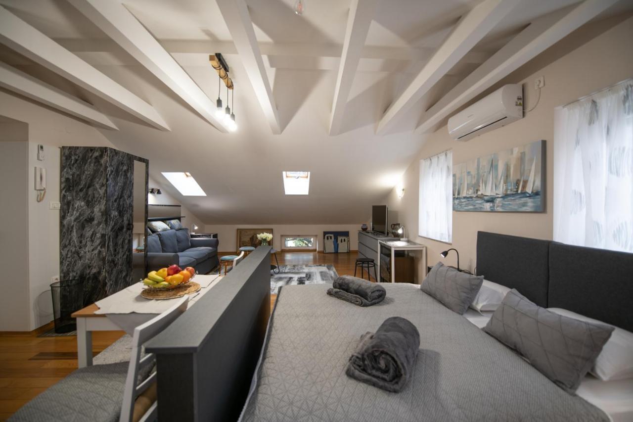 Studio "Centar 1"-50M2 Abbázia Kültér fotó